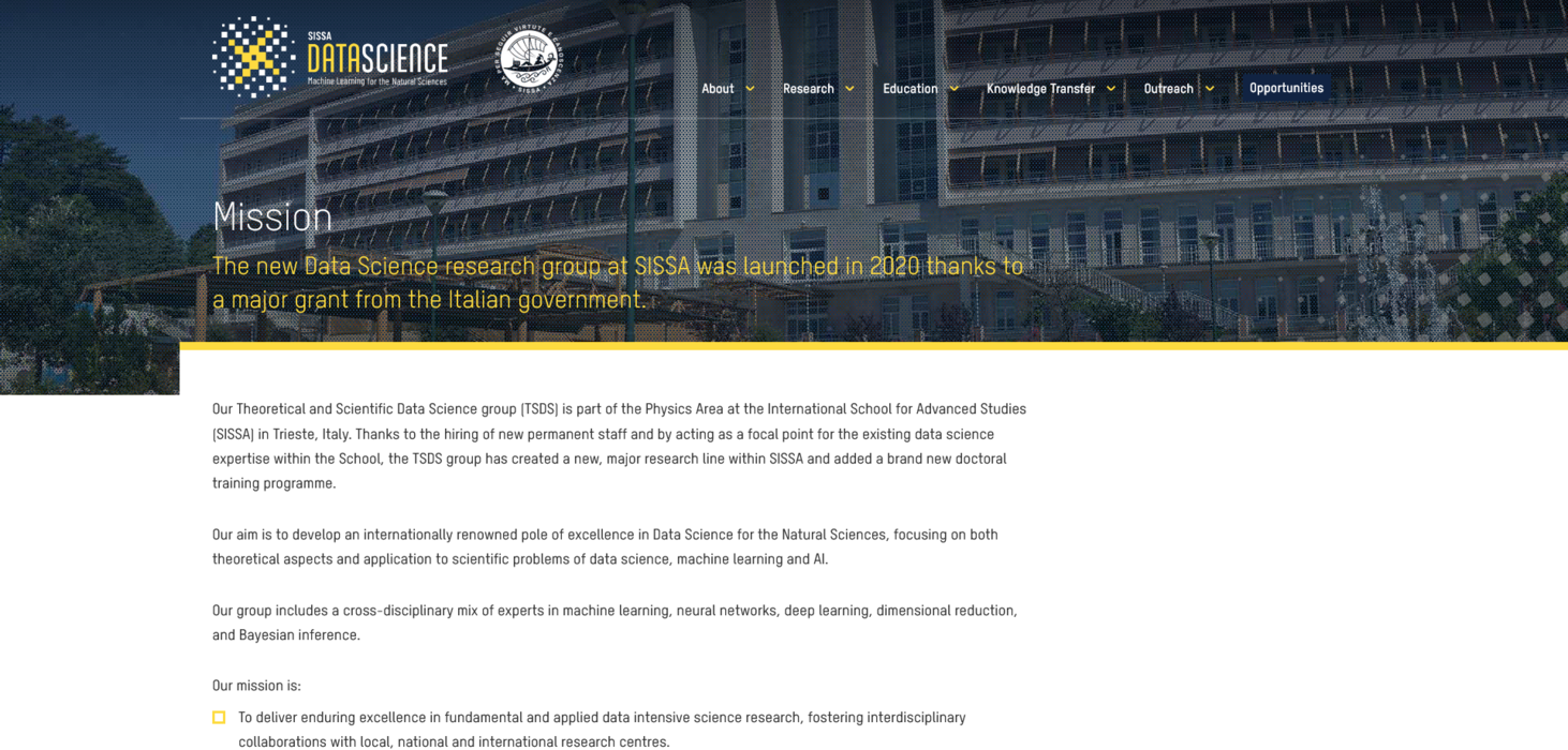 sissa screenshot
